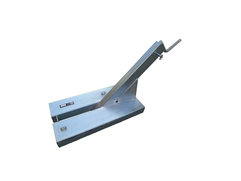 LANDYINDUS Forklift Big Bag Lifter Jib | 1,000kg SWL | 5-Position Height Adjust 736–1,220mm | Single Arm Boom | Safety Chain | Slip-On Fork Pockets | FIBC Firewood Agricultural Bag Handler | F-BBF1000