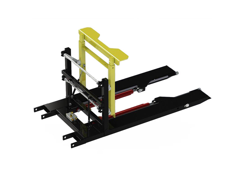 LANDYINDUS Hydraulic Forward Bin Tipper | 1,000kg SWL | 135° Forward Rotation | Stainless Steel Pivot Pins | Zero-Maintenance Bearings | Safety Catch | 16 MPa | 60 LPM | Forklift & Tractor | F-FXQ1000