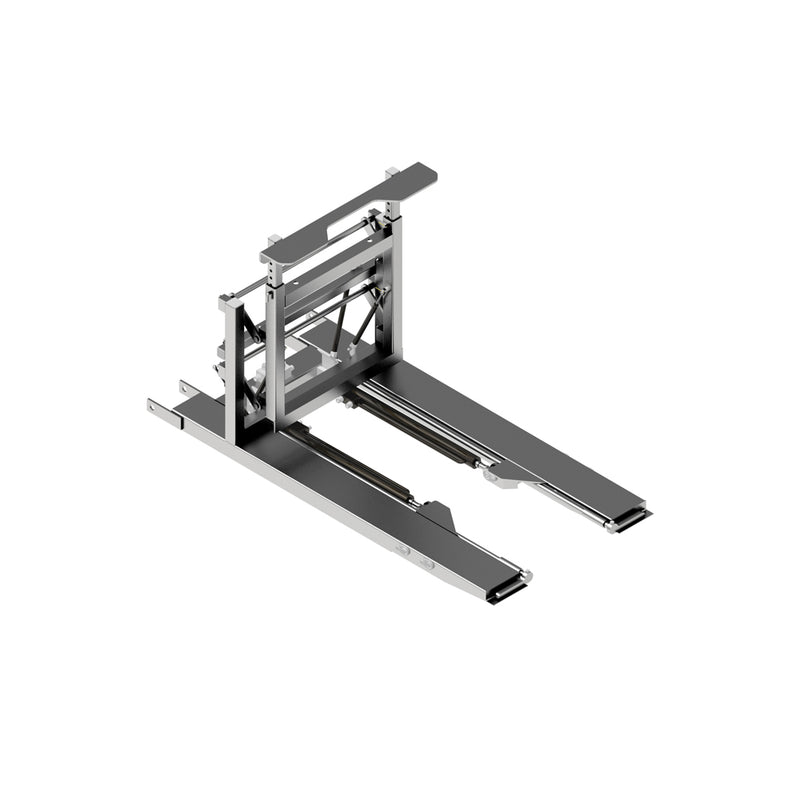 LANDYINDUS Hydraulic Forward Bin Tipper | 1,000kg SWL | 135° Forward Rotation | Stainless Steel Pivot Pins | Zero-Maintenance Bearings | Safety Catch | 16 MPa | 60 LPM | Forklift & Tractor | F-FXQ1000