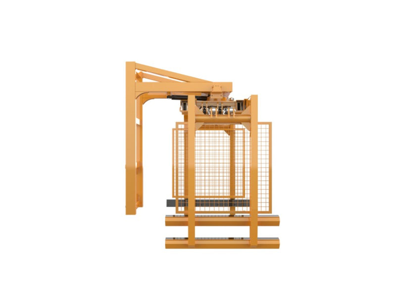 LANDYINDUS Hydraulic Brick & Block Clamp | 3,000kg SWL | 180° Hydraulic Rotation | 480–1,100mm Opening | Mesh Frame Guards | Class 3A | 3–3.5T Forklift | Brick Factory, Building Yard & Construction | F-ZKJ3A30-1100
