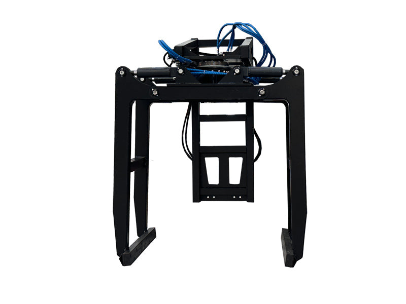 LANDYINDUS Hydraulic Brick & Block Clamp | 3,000kg SWL | 180° Hydraulic Rotation | 0–1,350mm Opening | Wear-Resistant Rubber Pads | Class 3A | 3–3.5T Forklift | Brick Factory, Building Yard & Construction | F-ZKJ3A30-1300