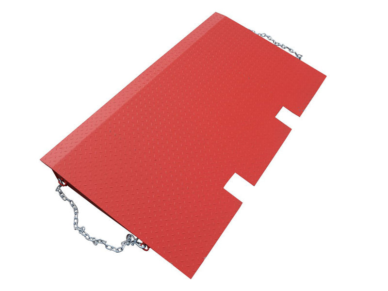 LANDYINDUS Forklift Container Loading Ramp | 6,000kg SWL | 1,250mm | One-Piece Welded | Chain & D-Shackle Included | Forklift & Pallet Truck Compatible | 5mm Steel | Shipping Container, Curtain-Sider & Flatbed | F-CRN6
