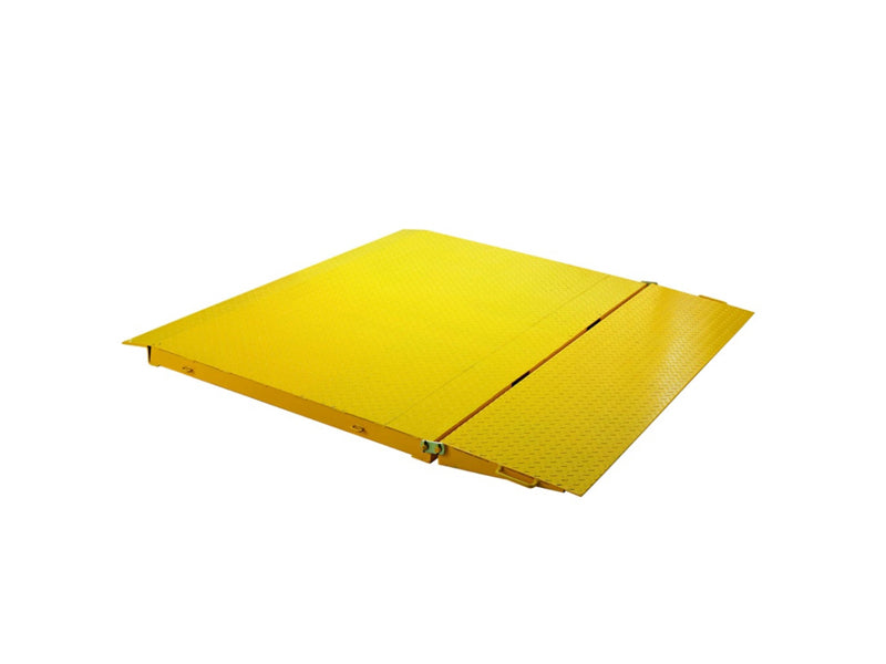 LANDYINDUS Forklift Container Loading Ramp | 6,500kg SWL | 2,000mm | Self-Leveling Lip — Compensates Uneven Ground | 6mm Steel | Forklift & Pallet Truck | Shipping Container, Curtain-Sider & Flatbed | F-CRN65