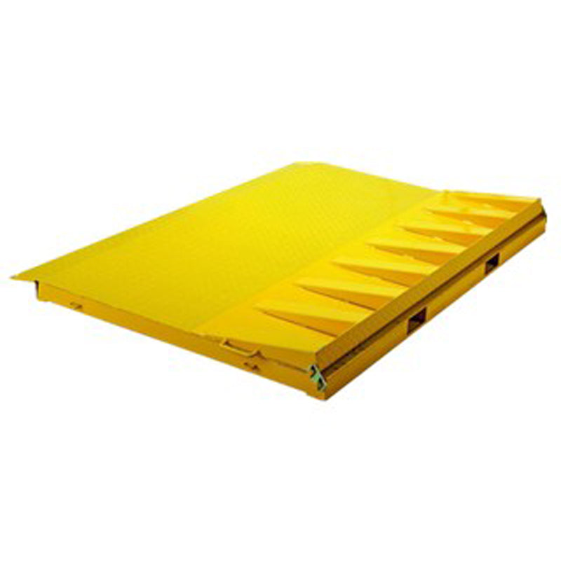 LANDYINDUS Forklift Container Loading Ramp | 6,500kg SWL | 2,000mm | Self-Leveling Lip — Compensates Uneven Ground | 6mm Steel | Forklift & Pallet Truck | Shipping Container, Curtain-Sider & Flatbed | F-CRN65