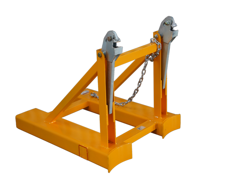 LANDYINDUS Dual Drum Parrot Beak Forklift Lifter | 1,500kg SWL | Lifts 2 × 205L Steel & Plastic Drums Simultaneously | 50% Fewer Cycles | Zinc-Plated Finish | No Hydraulics | 185×60mm Fork Pockets | Chemical, Warehouse & Industrial | F-BGN2