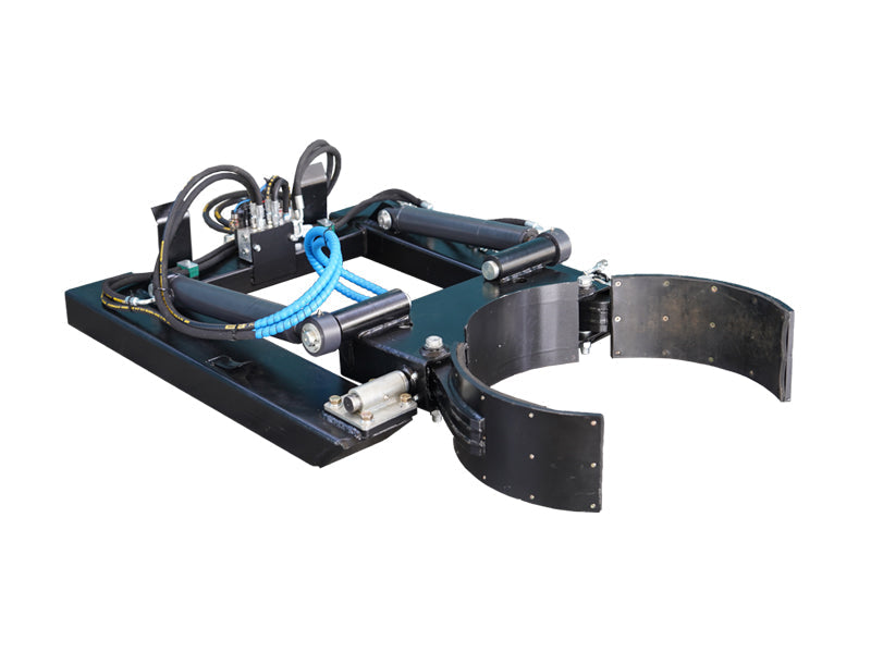 LANDYINDUS Hydraulic Drum Lifter & Rotator | 1,000kg SWL | 135° Hydraulic Rotation — Controlled Pour & Tilt from Cab | Single-Drum Extraction from 4-Drum Pallet | Galvanized | Dual or Triple Cylinder | Recycling, Chemical & Mining | F-DC-R2 / F-DC-GR2