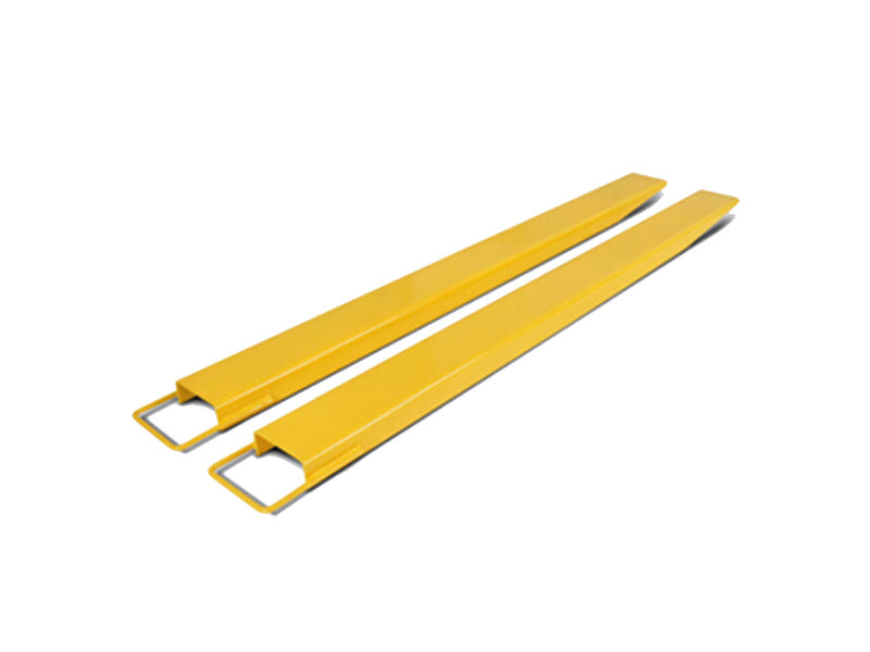 LANDYINDUS Forklift Fork Extension Slippers | 60"–96" Length | Tool-Free Loop Back | 2,500–5,000kg SWL | Heavy-Duty Steel | F-FEX Series