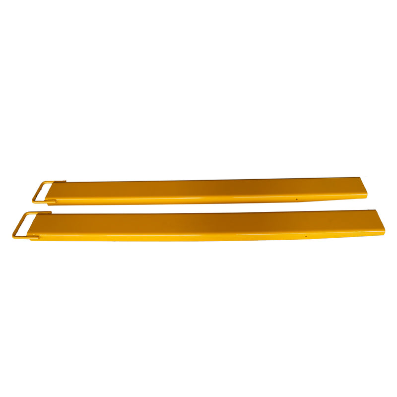 LANDYINDUS Forklift Fork Extension Slippers | 60"–96" Length | Tool-Free Loop Back | 2,500–5,000kg SWL | Heavy-Duty Steel | F-FEX Series