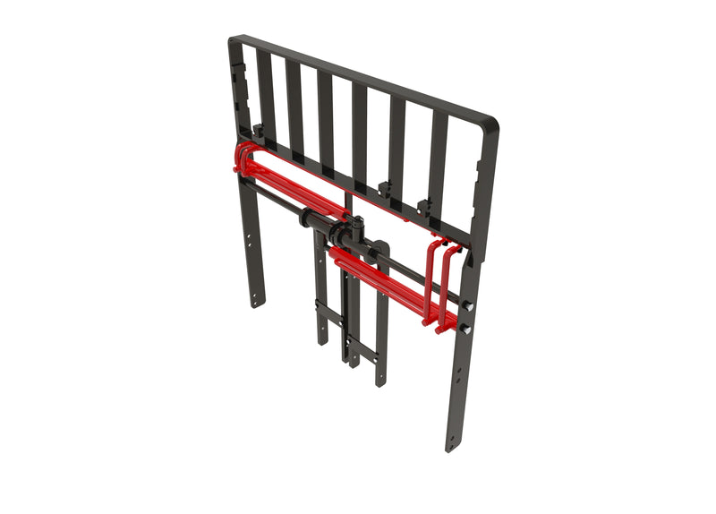 LANDYINDUS Hydraulic Fork Positioner | Class 2A & 3A | 1–4.5 Tonne | No-Welding Hang-On Installation | In-Cab Fork Spacing Adjustment | F-TJQ Series