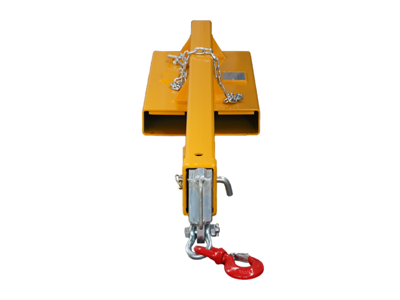 LANDYINDUS Forklift Fixed Long Jib Boom | 4.5T SWL | 3.46m Reach | Zinc Plated | F-FJCL45