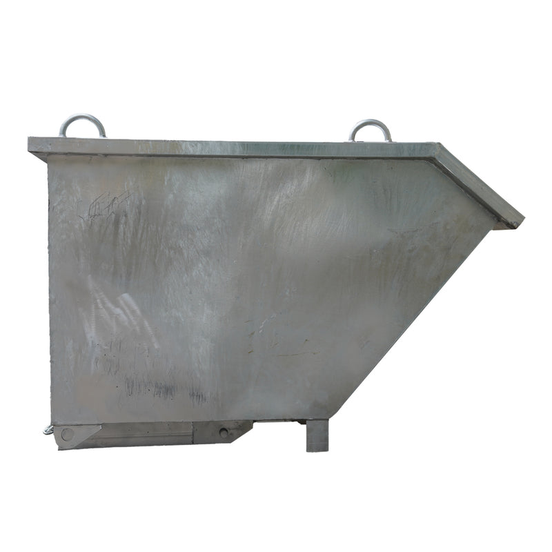 LANDYINDUS Forklift Self-Dumping Bin Nesting Tipping Bin 0.9–1.8m³ Crane Lugs Drain Plug F-CSD Series