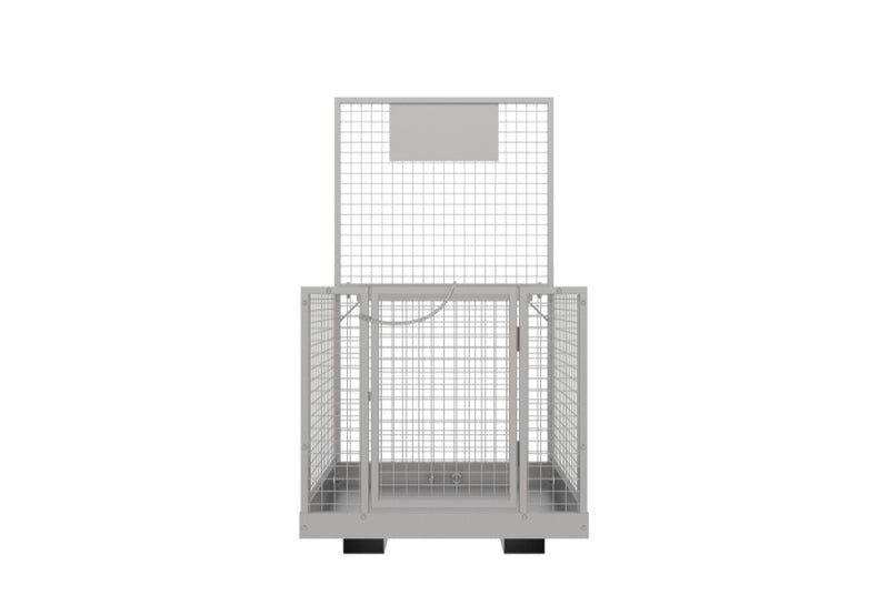 LANDYINDUS Forklift Work Platform AS 2359.1 Compliant 250kg SWL Elevated Man Cage F-WB1010A