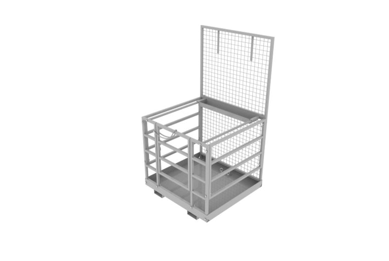 LANDYINDUS Flat Pack Forklift Man Cage AS 2359.1 2 Person Work Platform Safety Cage F-WP-25