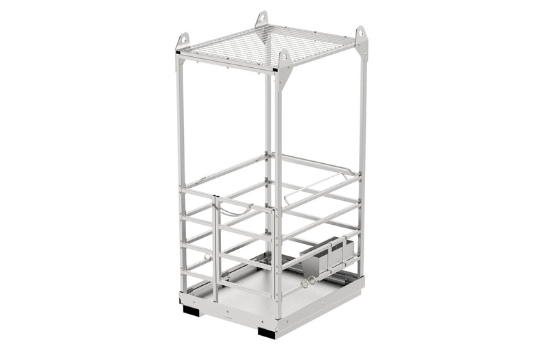 LANDYINDUS Personnel Crane Cage 250–500kg SWL 1–4 Person Work Cage AS1418.17 WS-WP-C Series