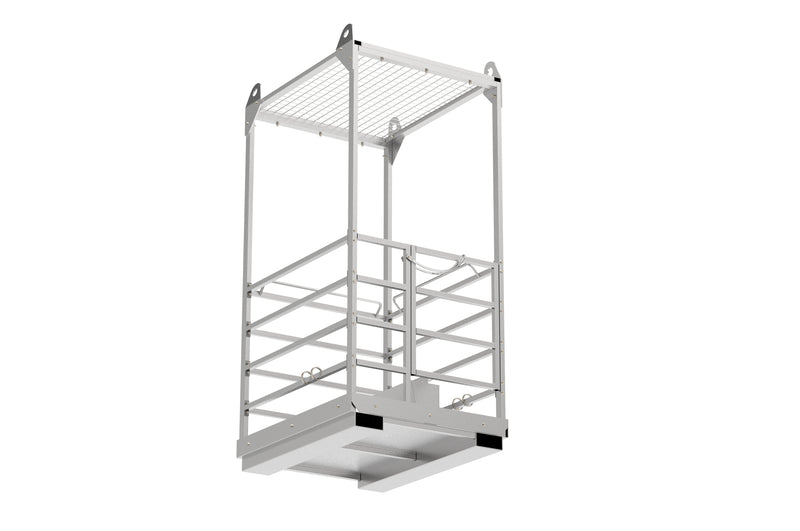 LANDYINDUS Personnel Crane Cage 250–500kg SWL 1–4 Person Work Cage AS1418.17 WS-WP-C Series