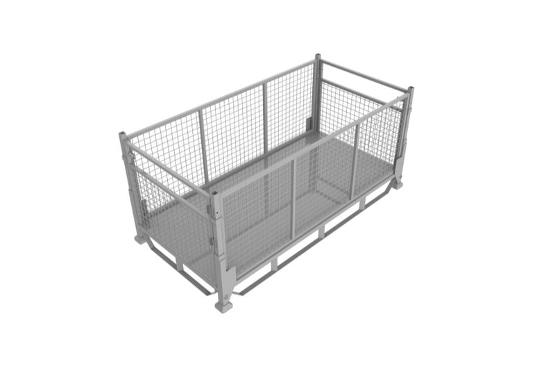 LANDYINDUS Heavy Duty Stillage Cage 2240mm Single & Double Height 1000kg SWL WS-SDP Series