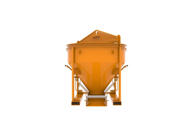 LANDYINDUS Concrete Kibble Bucket Tower Crane Bottom & Side Discharge 1.0–1.5m³ WS-CK Series
