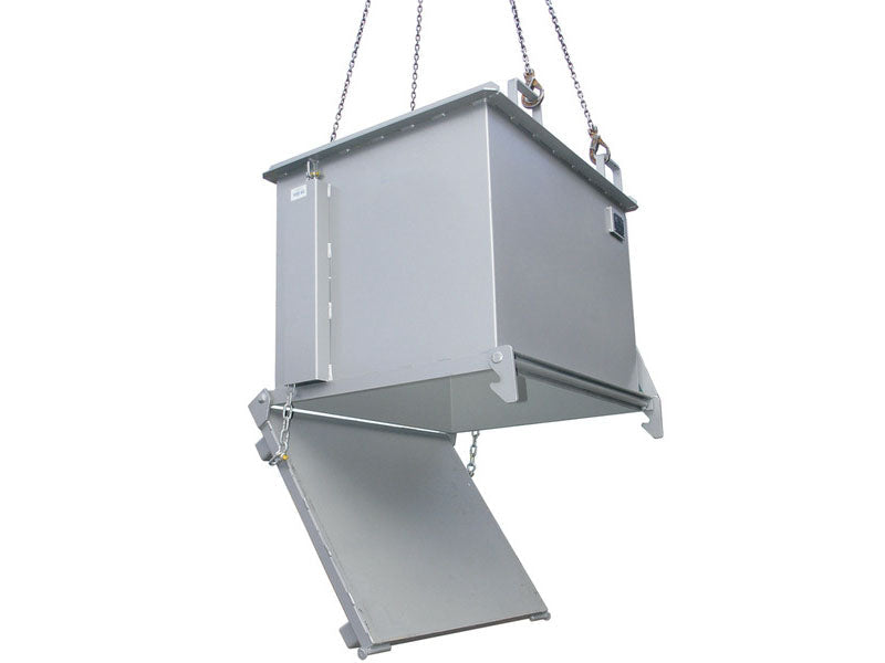 LANDYINDUS Drop Bottom Bin for Forklift & Crane Construction Waste Skip 0.5–1.1m³ WS-DB Series
