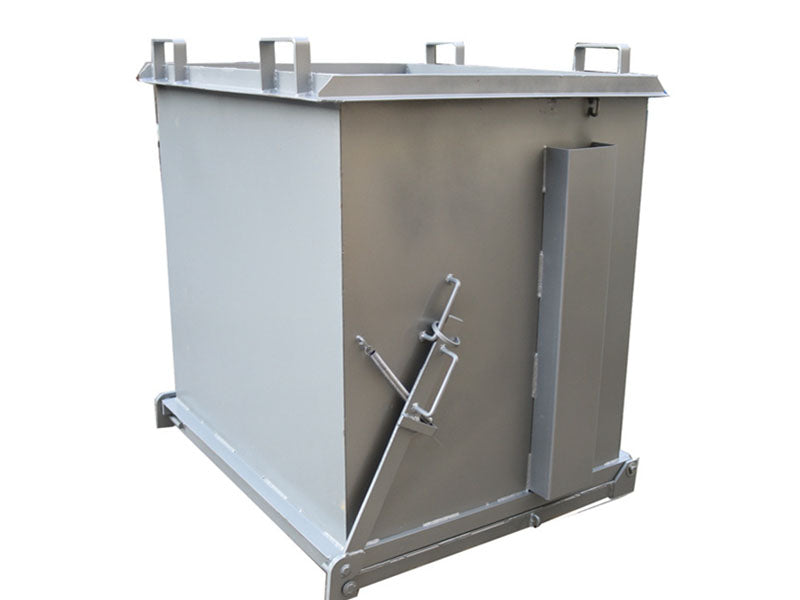 LANDYINDUS Drop Bottom Bin for Forklift & Crane Construction Waste Skip 0.5–1.1m³ WS-DB Series