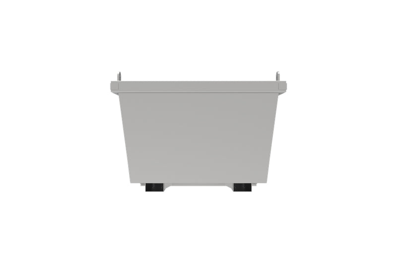 LANDYINDUS Stackable Crane Bin with 4-Way Fork Pockets Hot Dip Galvanised Waste Skip 0.85–2.5m³ WS-WCB Series