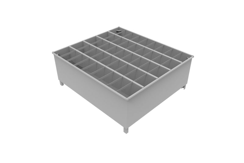 LANDYINDUS Heavy Duty Steel IBC Spill Bund 1100L 1250L & 1500L IBC Spill Containment Pallet WS-SL-IBC Series
