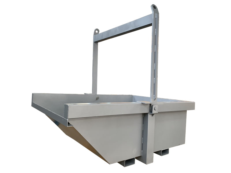 LANDYINDUS Heavy Duty Steel Skip Bin 1.5m³ & 3m³ Crane & Forklift Bulk Waste Bin 3T/5T SWL WS-BWB Series