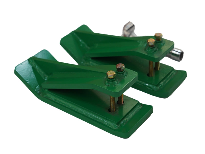 LANDYINDUS Tractor Bucket Skid Protector No-Drill Clamp-On Loader Bucket Edge Guard for Lawn Turf & Snow Removal G-TBP Series
