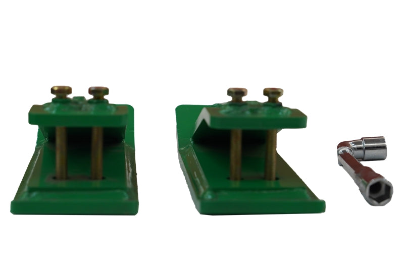 LANDYINDUS Tractor Bucket Skid Protector No-Drill Clamp-On Loader Bucket Edge Guard for Lawn Turf & Snow Removal G-TBP Series