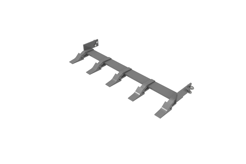 LANDYINDUS Universal Bucket Tooth Bar No-Drill Heavy Duty Digging Teeth Bar for Loader Tractor Excavator 48 to 72 Inch G-BTB Series