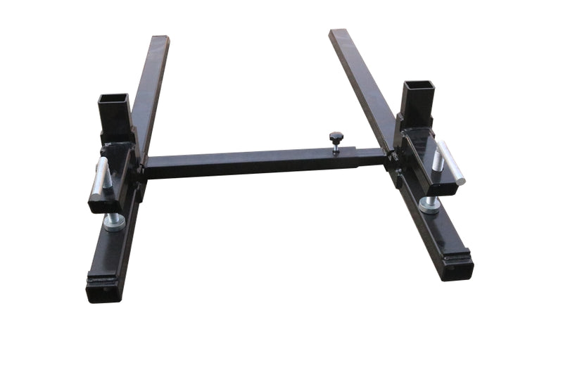 LANDYINDUS Adjustable Clamp-On Pallet Forks for Tractor Loader Bucket 4000 LB 24 to 43 Inch Spacing G-BF Series