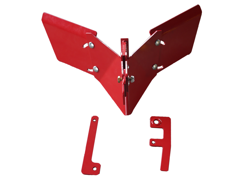 LANDYINDUS Adjustable Hiller Furrower Kit for Rear Tine Tiller Potato Garden Cultivator Attachment G-HFK