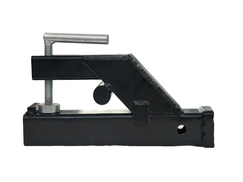 LANDYINDUS Clamp-On Bucket Hitch Receiver 2 Inch Adapter for Tractor Loader Bucket No Drill G-TRC2-BM