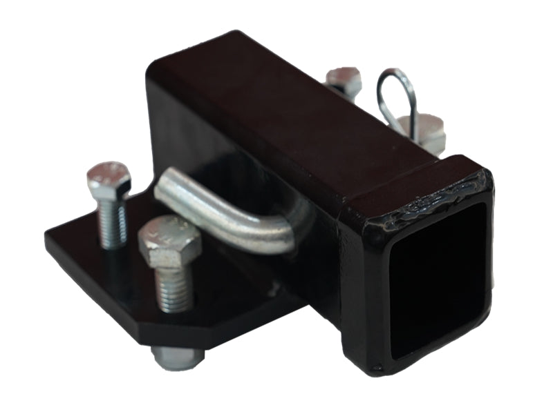 LANDYINDUS Clamp-On Bucket Hitch Receiver 2 Inch No-Drill Trailer Hitch for Loader Bucket G-2"-SH