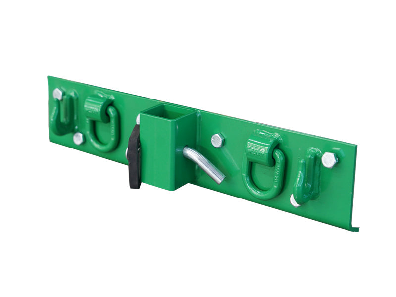 LANDYINDUS Front Mount Trailer Hitch Receiver for Tractor Heavy Duty Ball Mount with Smooth Slide G-TBP-DGH